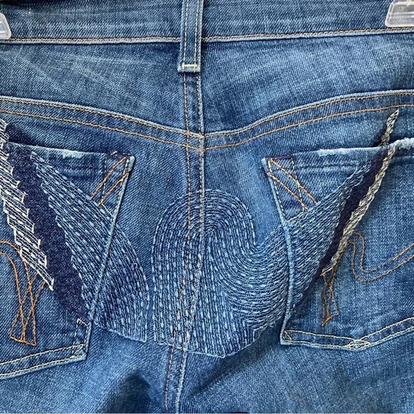 CITIZENS OF HUMANITY Big Sur Stretch Low Waist Flare Jeans #092 - Picture 6 of 9